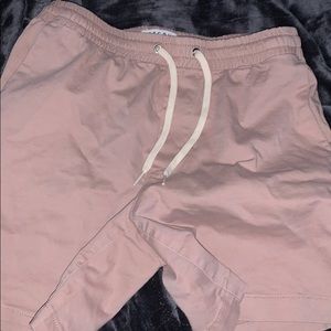 Mens pacsun volley shorts pink size small